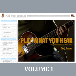 Play What You Hear Volume 1